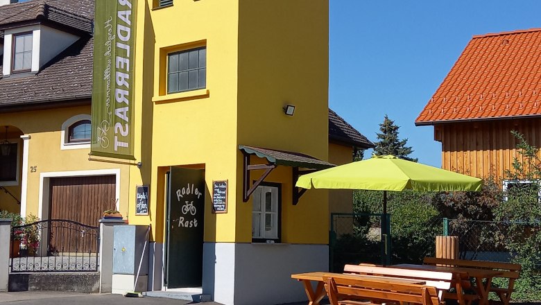 Radlerrast, © Franz Stift Radlerrast, © Franz Stift