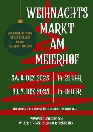 Advent in Ulrichskirchen, © Kulturverein Meierhof Advent in Ulrichskirchen, © Kulturverein Meierhof