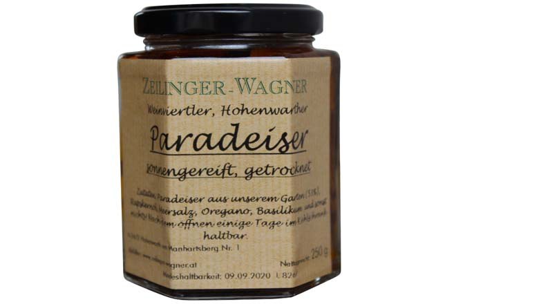 Paradeiser getrocknet, © Familie Zeilinger-Wagner Paradeiser getrocknet, © Familie Zeilinger-Wagner