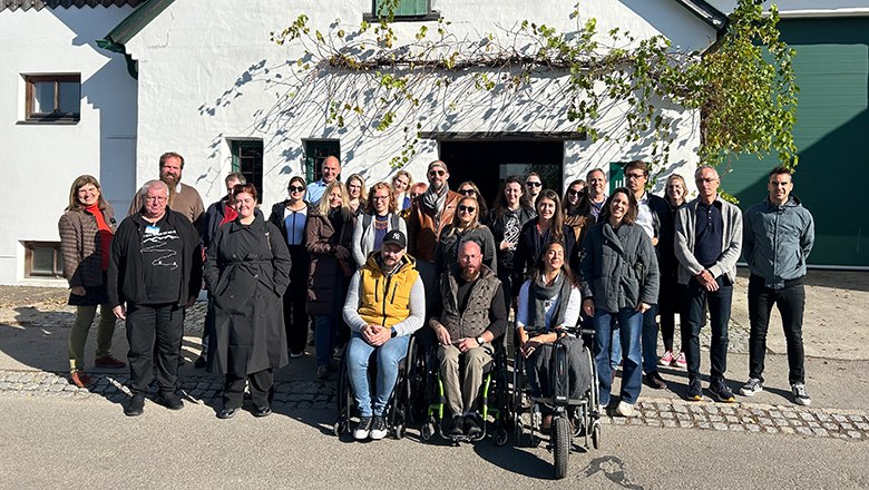 Projektmeeting Accessible Spaces for All, © Weinviertel Tourismus Projektmeeting Accessible Spaces for All, © Weinviertel Tourismus
