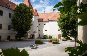 Schloss Orth an der Donau, © Barbara Elser Hof vom Schloss Orth