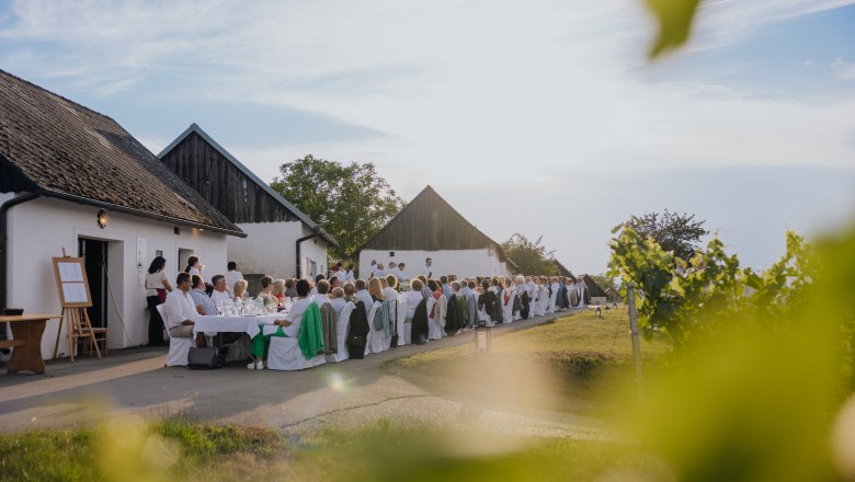 Tafeln im Weinviertel - ein Fixpunkt im Weinviertler Sommer, © Weinviertel Tourismus / Creating Click Tafeln im Weinviertel - ein Fixpunkt im Weinviertler Sommer, © Weinviertel Tourismus / Creating Click