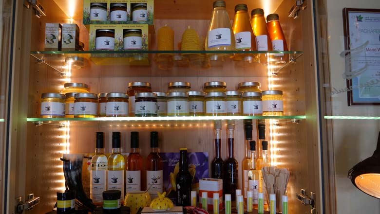 Honigprodukte, © Familie Waismayer Honigprodukte, © Familie Waismayer