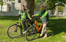 E-Bike Verleih Schloss Marchegg, © Region Marchfeld E-Bike Verleih Schloss Marchegg, © Region Marchfeld