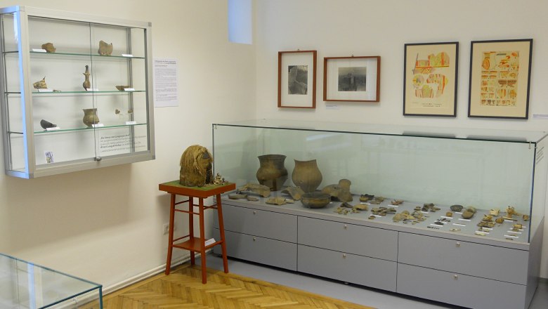 Raumansicht Urgeschichte, © LEMU Raumansicht Urgeschichte, © LEMU