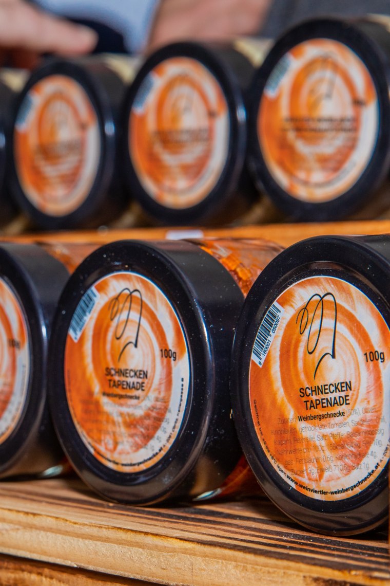 Weinviertler Weinbergschnecken, © Weinviertel Tourismus / Lukas Charwat Weinviertler Weinbergschnecken, © Weinviertel Tourismus / Lukas Charwat