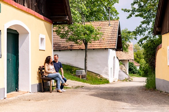 Öhlbergkellergasse von Pillersdorf, © Weinviertel Tourismus / Robert Herbst Öhlbergkellergasse von Pillersdorf, © Weinviertel Tourismus / Robert Herbst