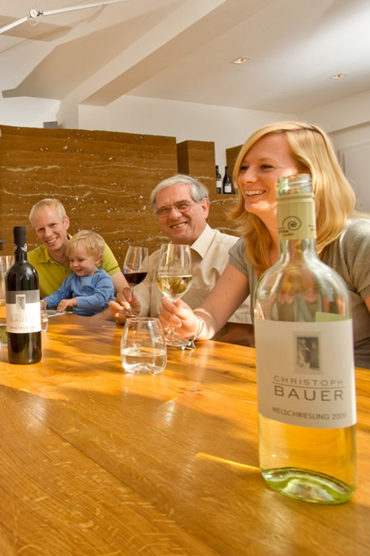 wein.gut.schauen beim Weingut Christoph Bauer, © Rita Newman wein.gut.schauen beim Weingut Christoph Bauer, © Rita Newman