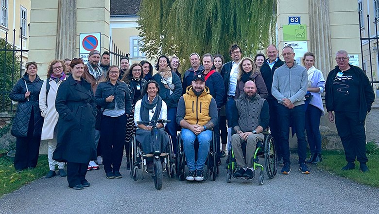 Projektmeeting Accessible Spaces for All, © Weinviertel Tourismus Projektmeeting Accessible Spaces for All, © Weinviertel Tourismus