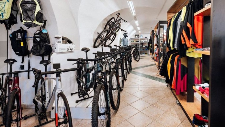 Große Auswahl an Rädern, © sgrafit bike Große Auswahl an Rädern, © sgrafit bike