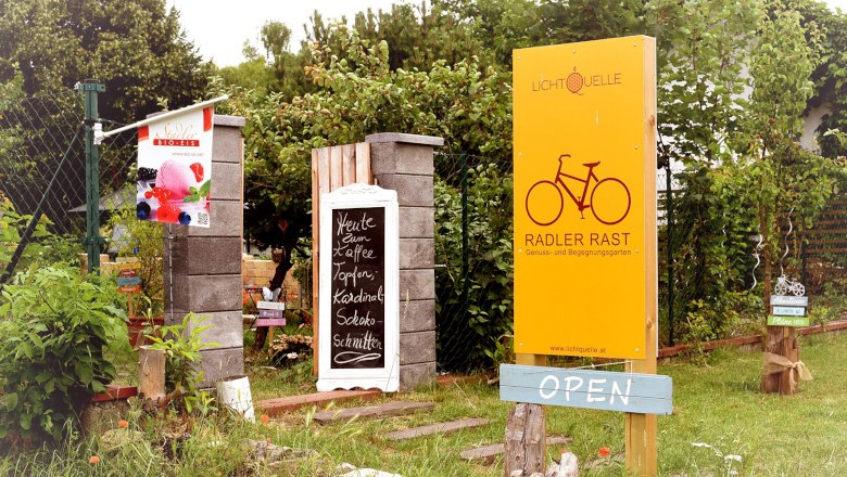 Radler Rast Wildendürnbach, © Lichtquelle Radler Rast Wildendürnbach, © Lichtquelle