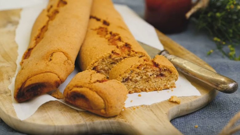 Süße Grammelstrudel Süße Grammelstrudel