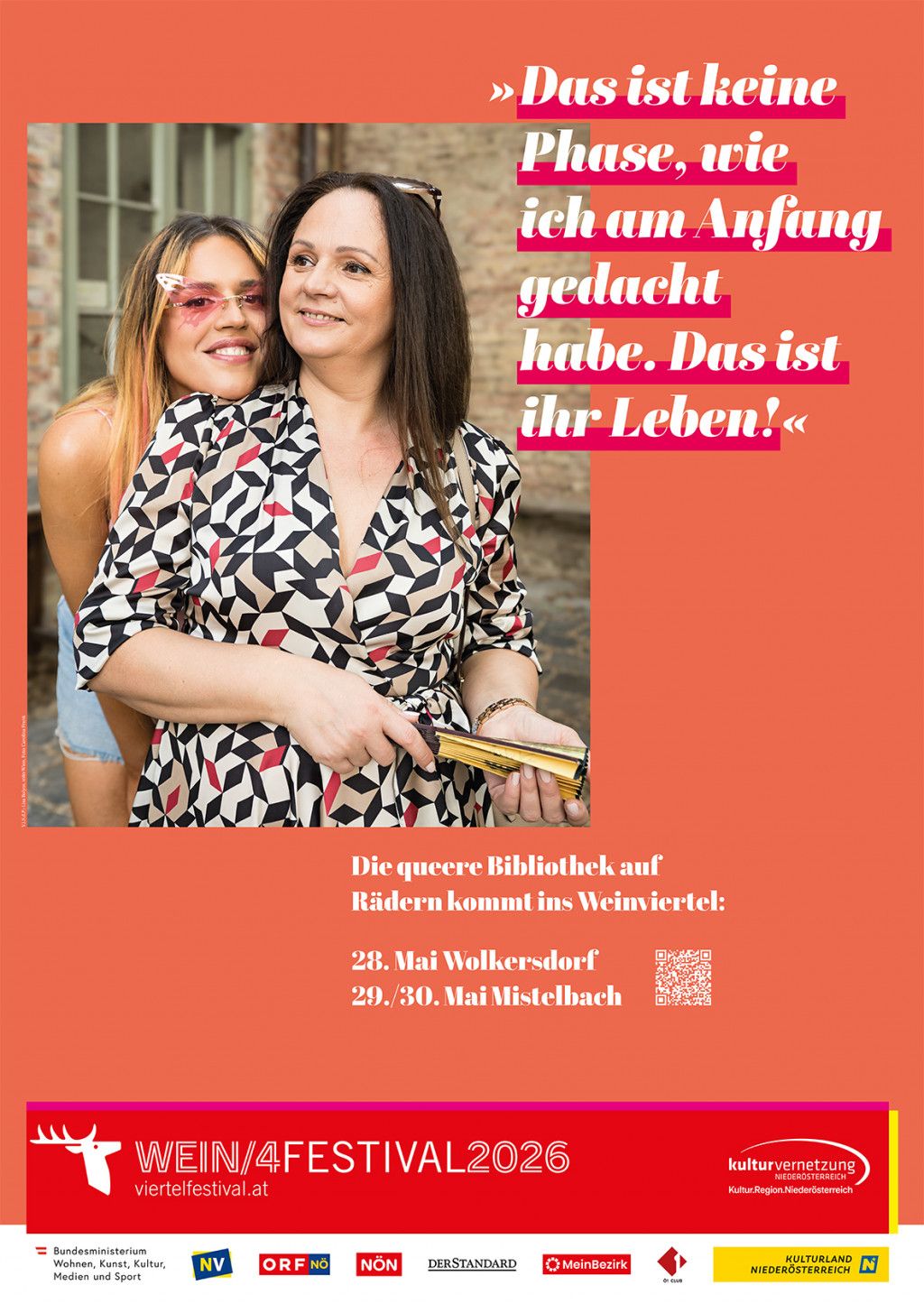 Queere Bibliothek auf Raedern