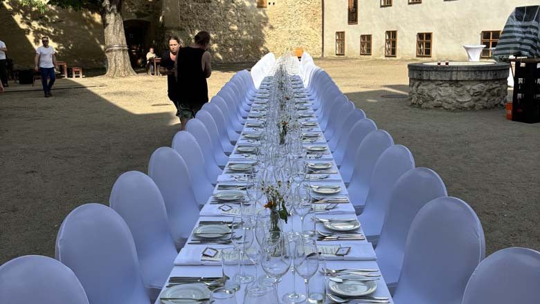 Tafeln im Weinviertel