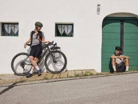 Kamp-Thaya-March Radroute - Kellergasse, &copy; N&Ouml;W Stefan Mayerhofer