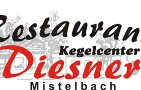 Logo des Restaurants und Kegelcenters Diesner in Mistelbach.