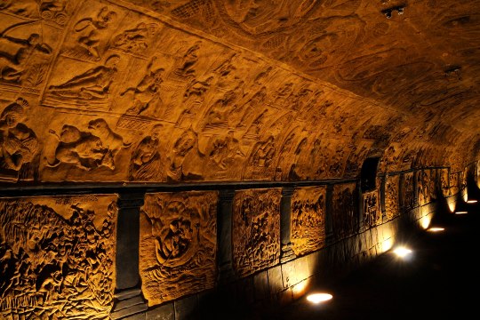 Kellerromantik versprüht der tief unter der Erde gelegene Weberkeller in Röschitz ..., © Weinviertel Tourismus / Mandl