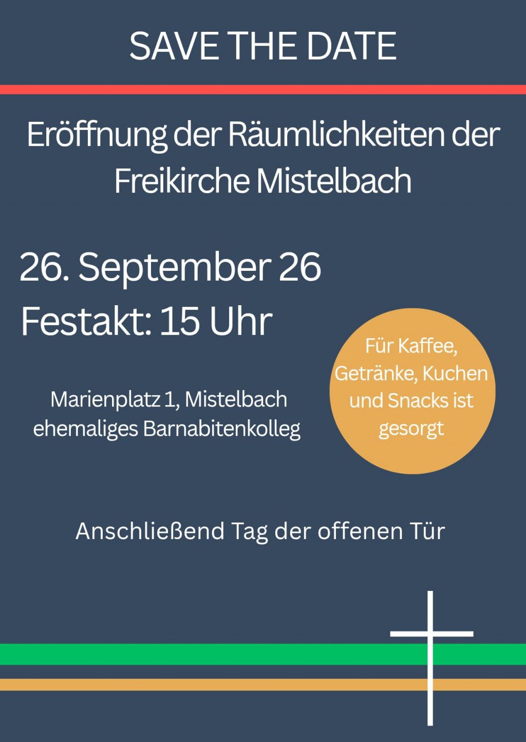 Einladung Freikirche Mistelbach