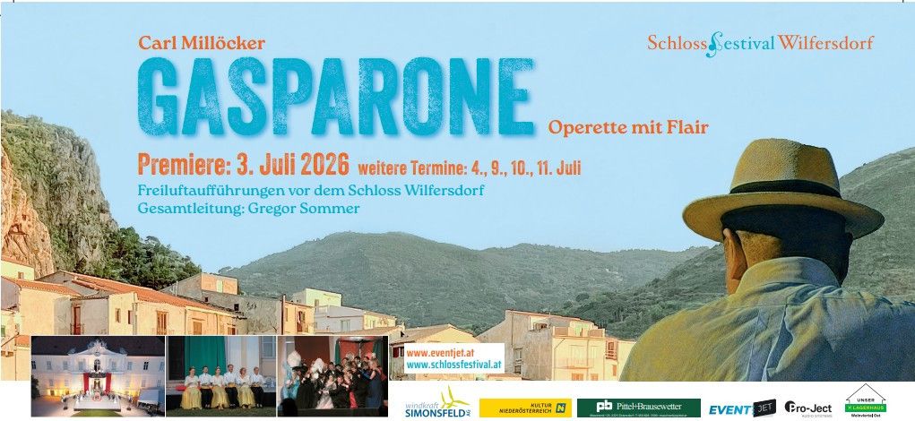 Gasparone im Schloss Wilfersorf