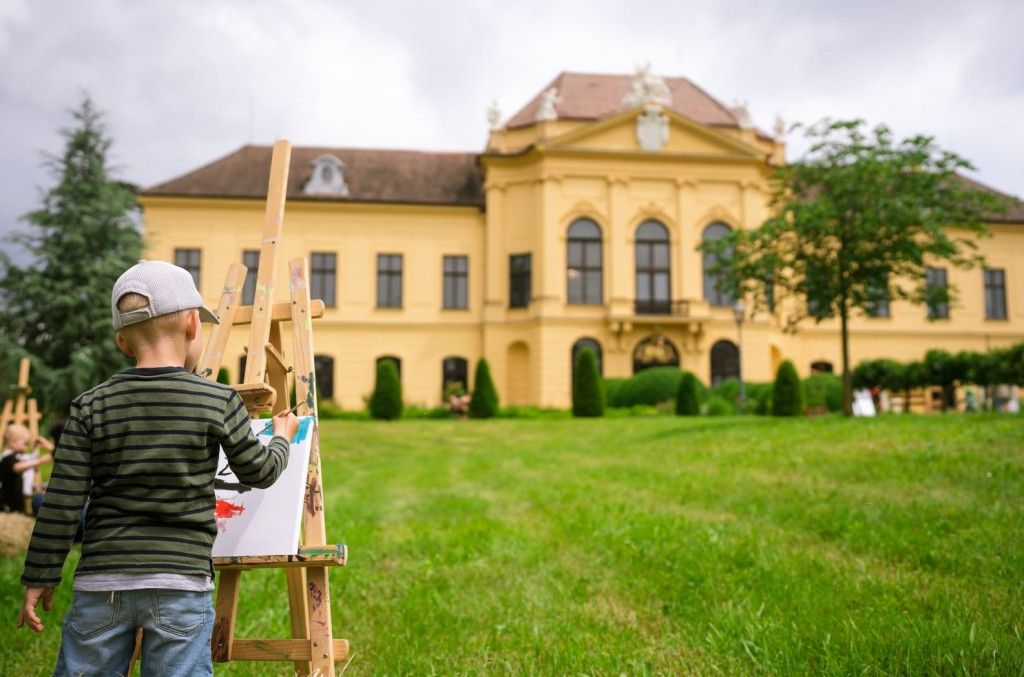 Malstation am Schlossfest