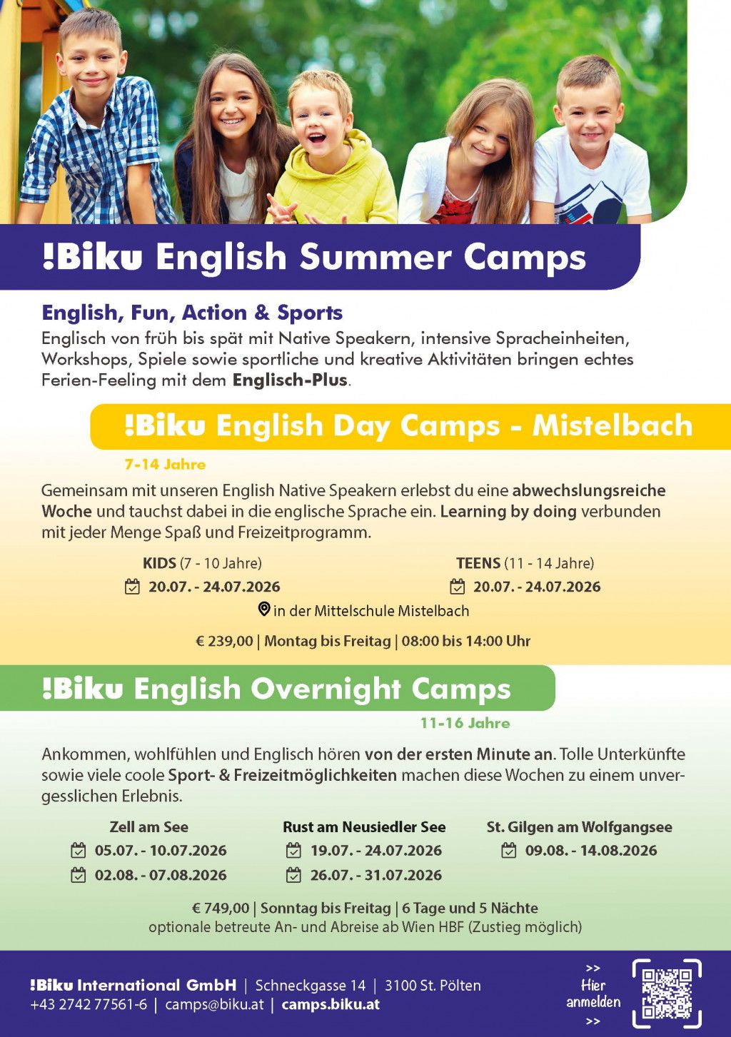 English Camp for Kids