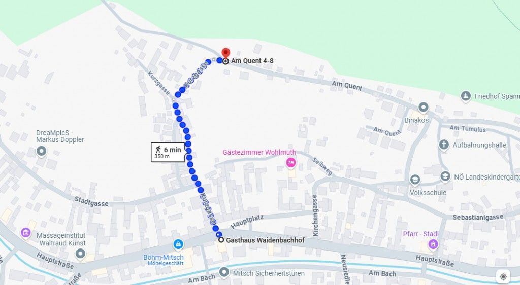 Fussweg über Kurzgasse