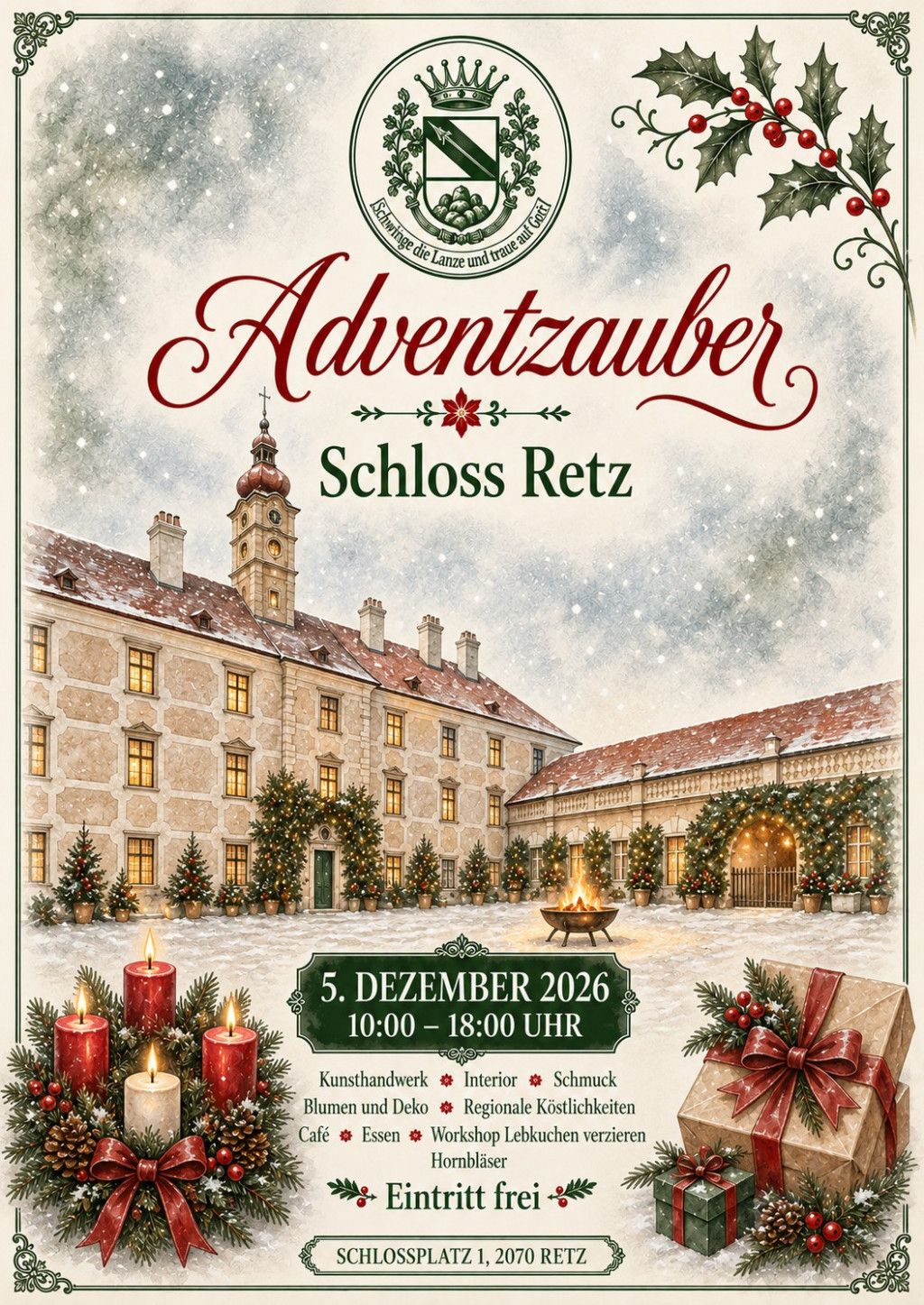 Adventzauber Schloss Retz