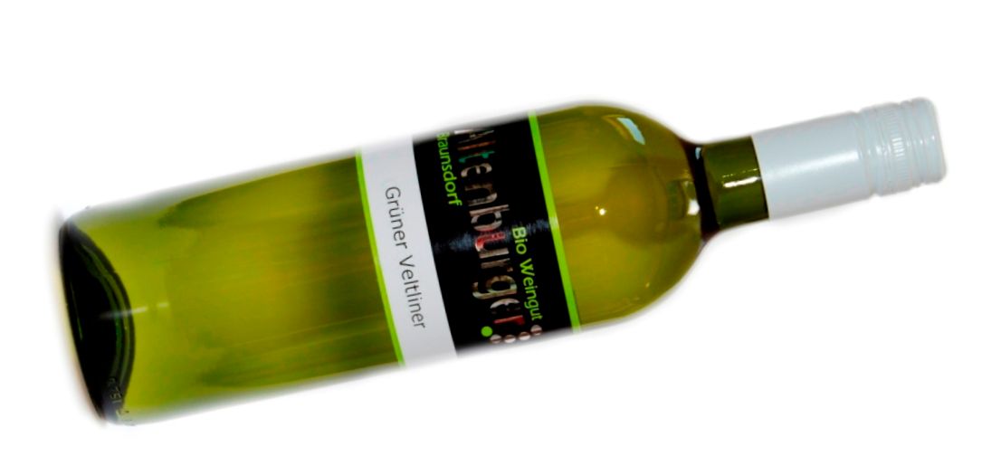Weinflasche Grüner Veltliner von Altenburger.