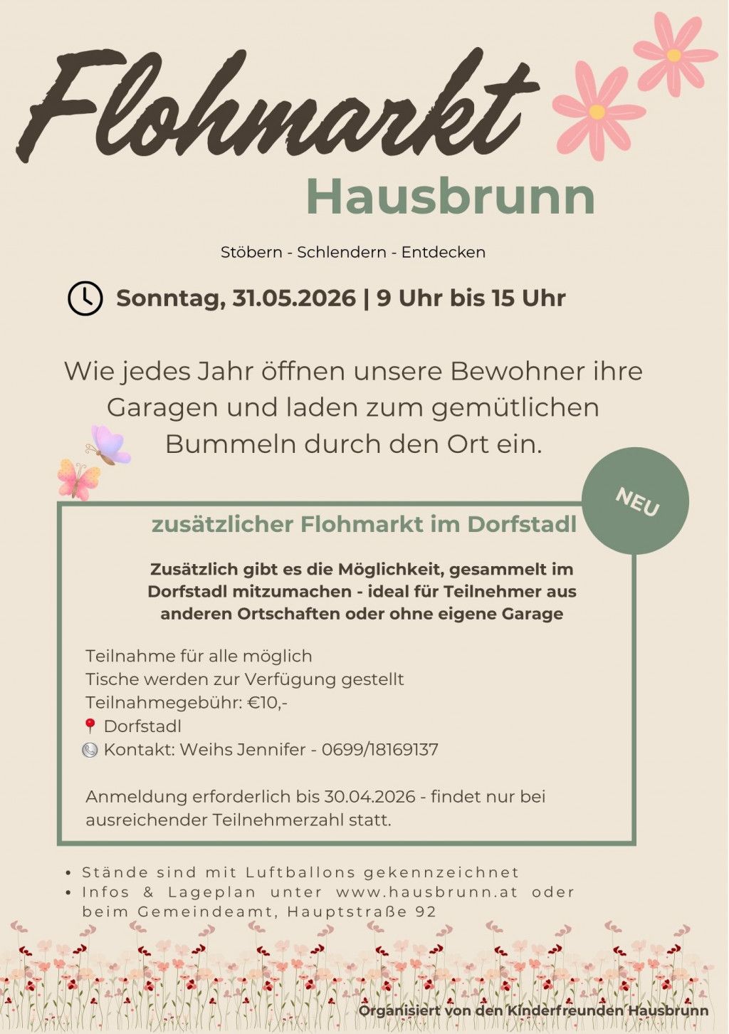 Flohmarkt Hausbrunn