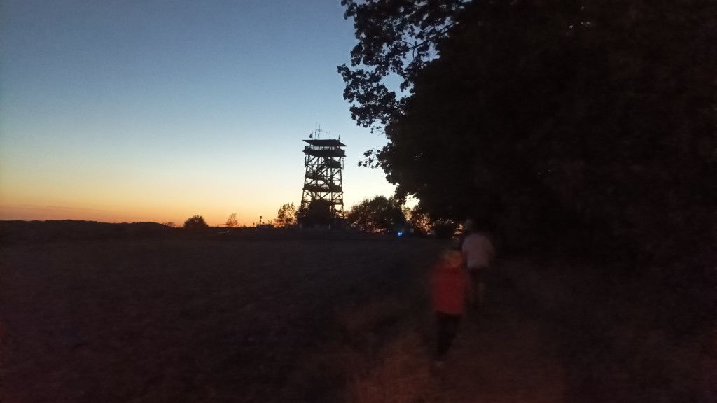 Abendstimmung am Oberleiser Berg
