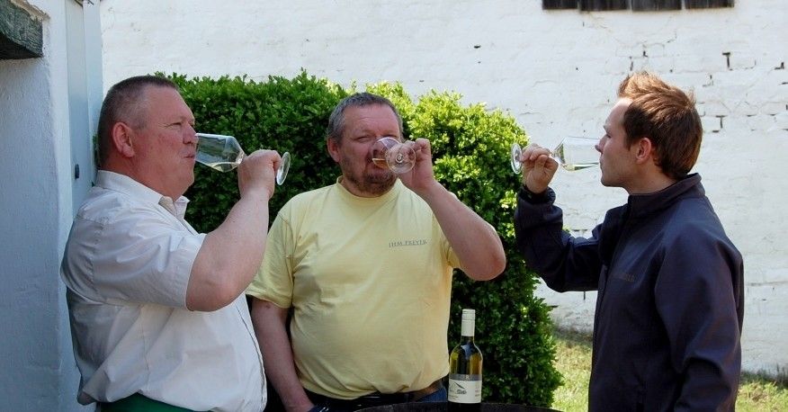 Josef, Herbert und Michael: die 3 vom Wein