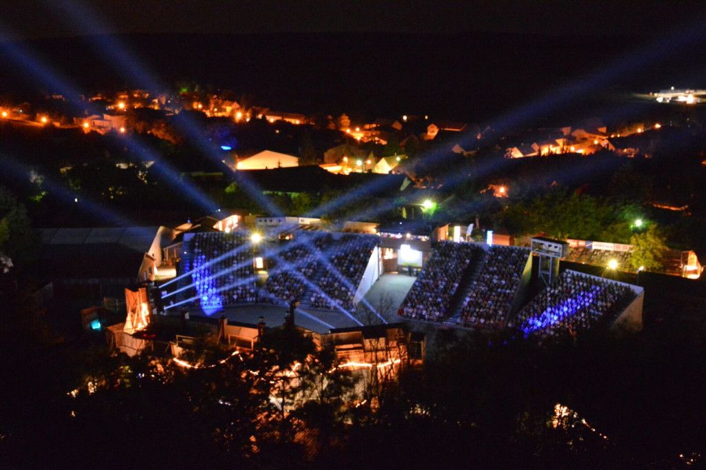 Felsenbühne Staatz mit 1.200 Plätzen eine der größen Open Air Bühnen