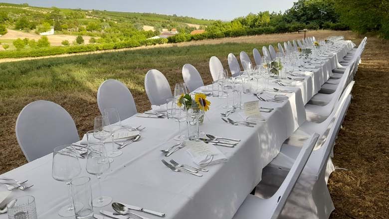 Tafeln im Weinviertel