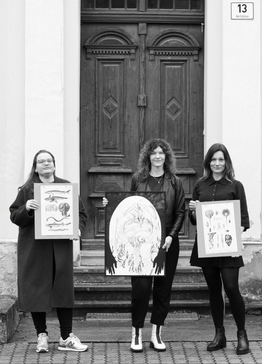 Künstlerinnen Doroteya Petrova, Gerda Katharina Prantl und Cinthia Mitterhuber