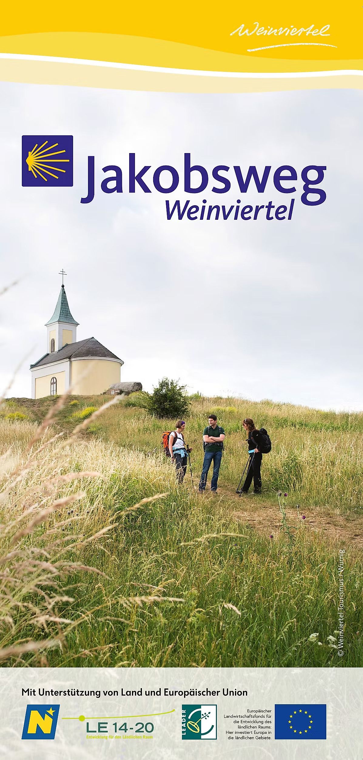 Jakobsweg Weinviertel Folder