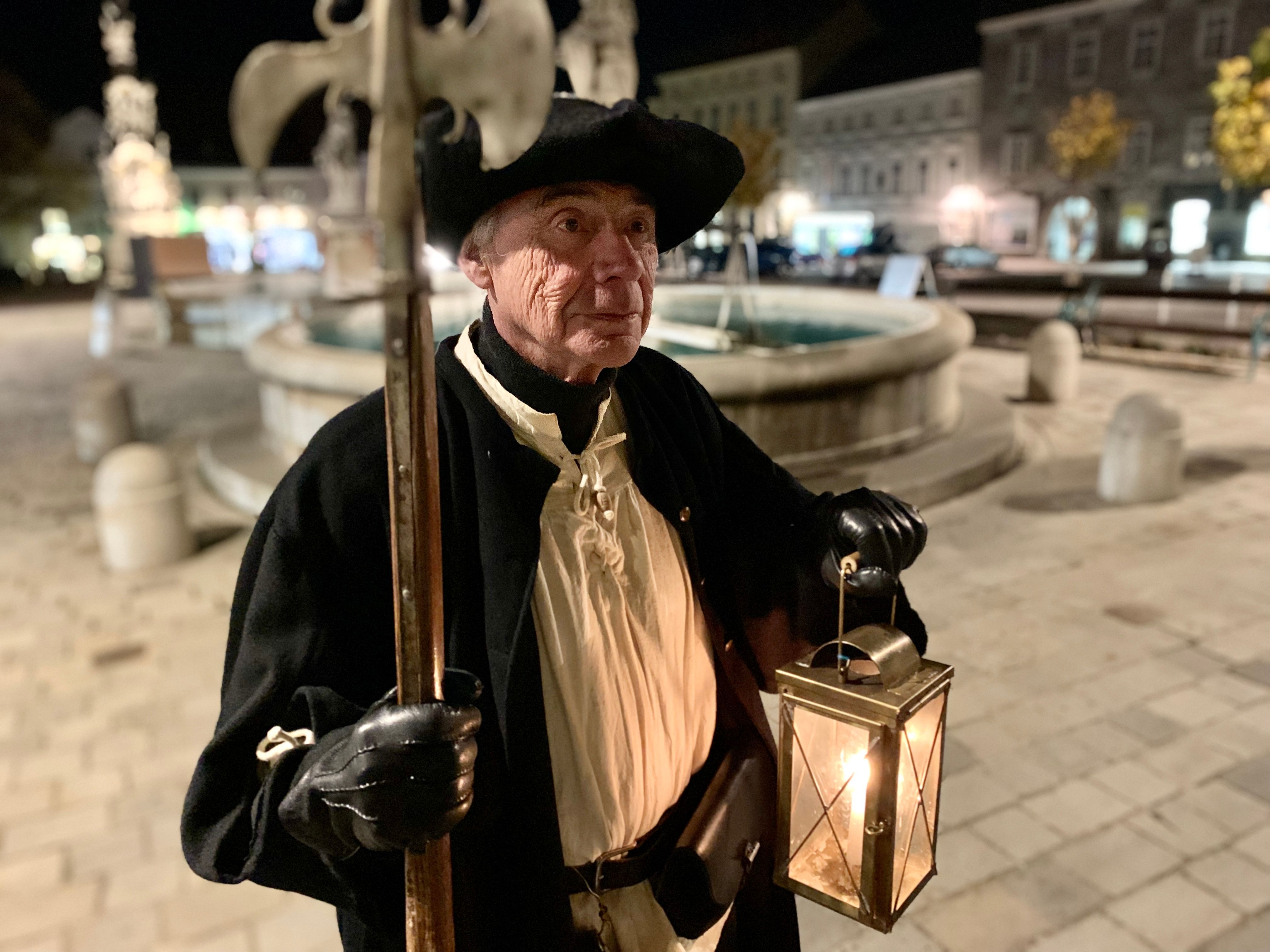 Der Retzer Nachtwächter Robert Schimeck