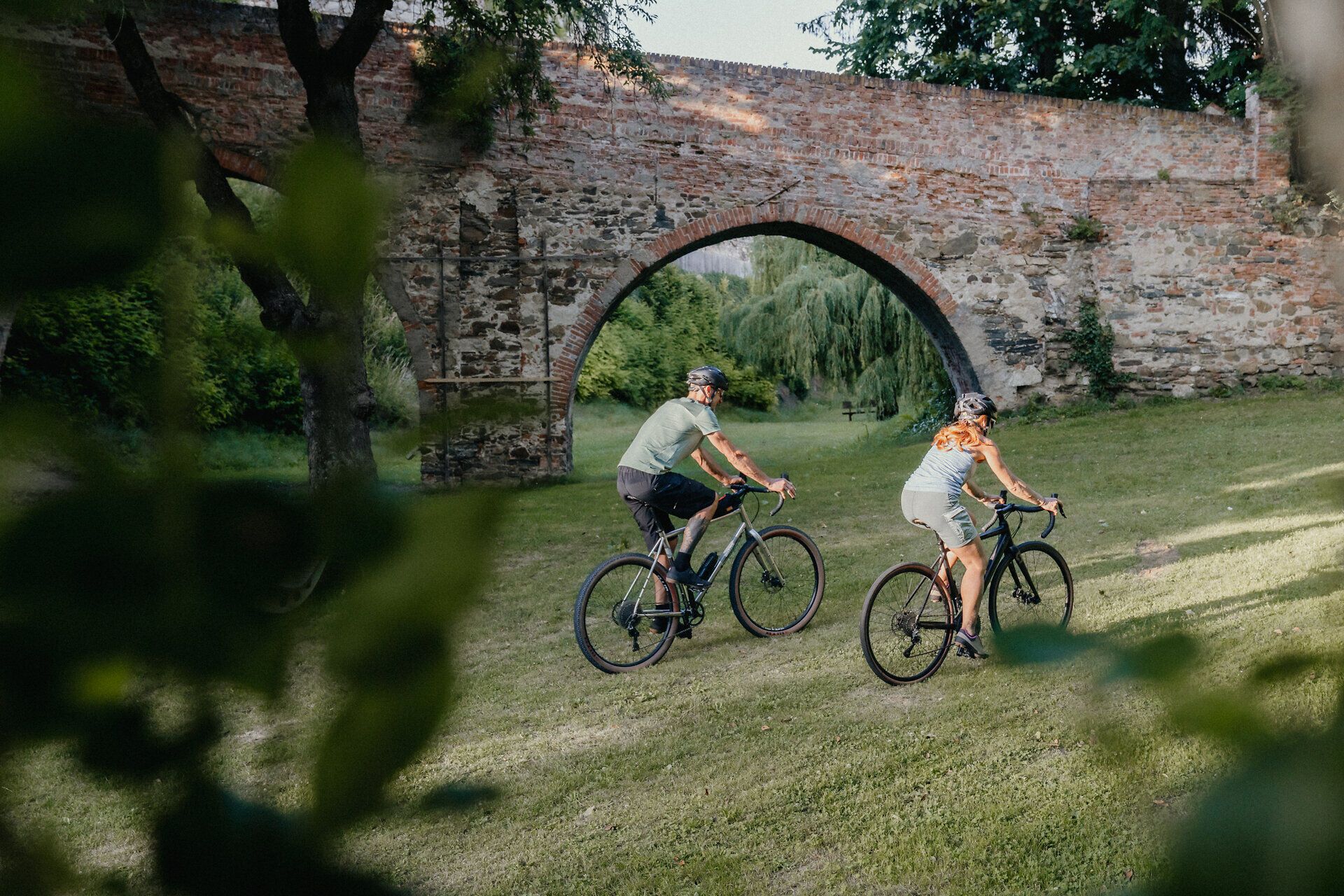 Stadtmauer Drosendorf, Iron Curtain Trail, Kamp-Thaya-March Radroute