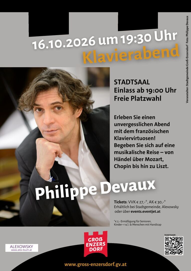 Klavierabend mit Philippe Devaux