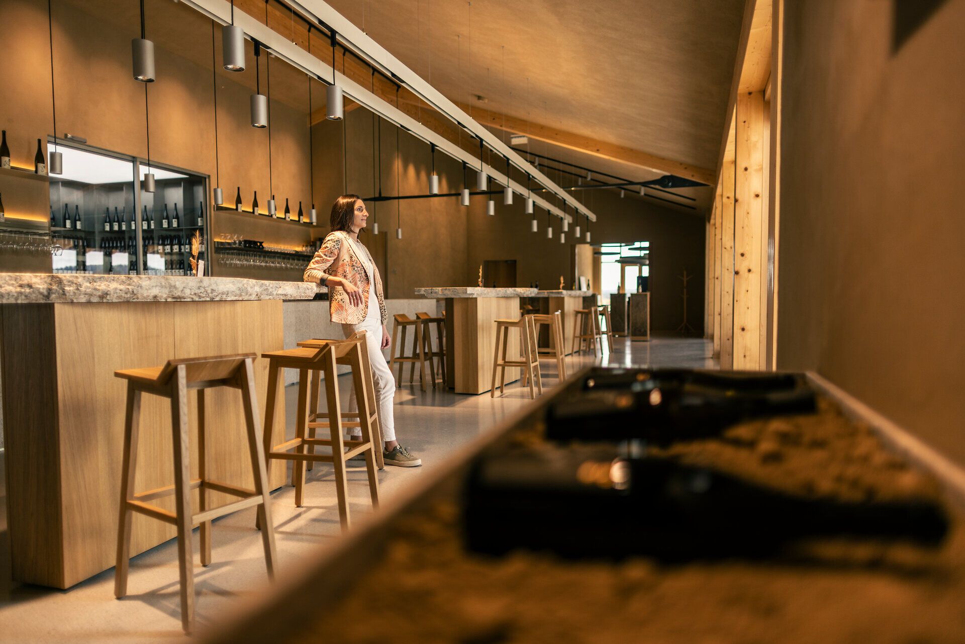 Inmitten der sanften Hügel des Weinviertels strahlt das Bioweingut Gruber eine einladende Atmosphäre aus. Hier, wo die Reben in der warmen Sonne gedeihen, können Besucher die Ruhe und Schönheit der Natur genießen. Ein perfekter Ort, um die Seele baumeln zu lassen und die erlesenen Weine zu verkosten.