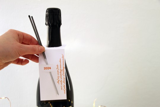 unseren DIY Flaschenanhänger basteln, © Weinviertel Tourismus
