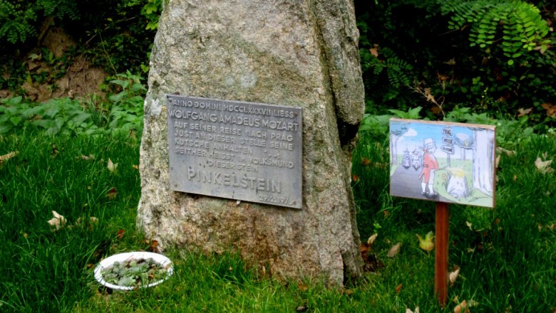 Peeing stone, © Werner Daim