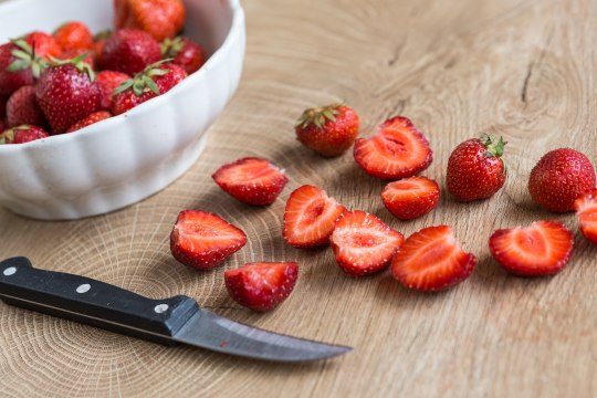 fruchtige Erdbeeren,, © Weinviertel Tourismus / Astrid Bartl