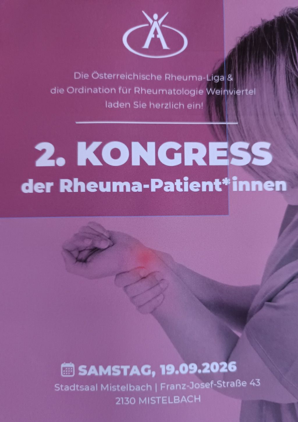 Rheumakongress Mistelbach 19.09.2026 