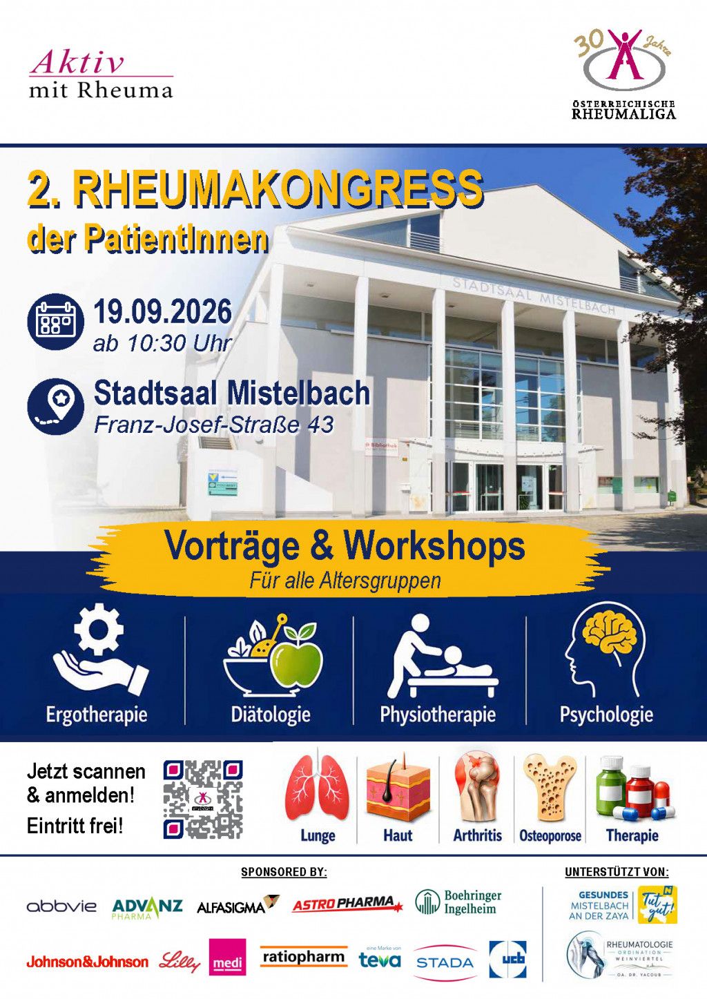 Rheumakongress Mistelbach 19.09.2026 