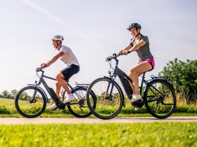 Unterwegs am Weinradweg Blauburger, © POV / Robert Herbst