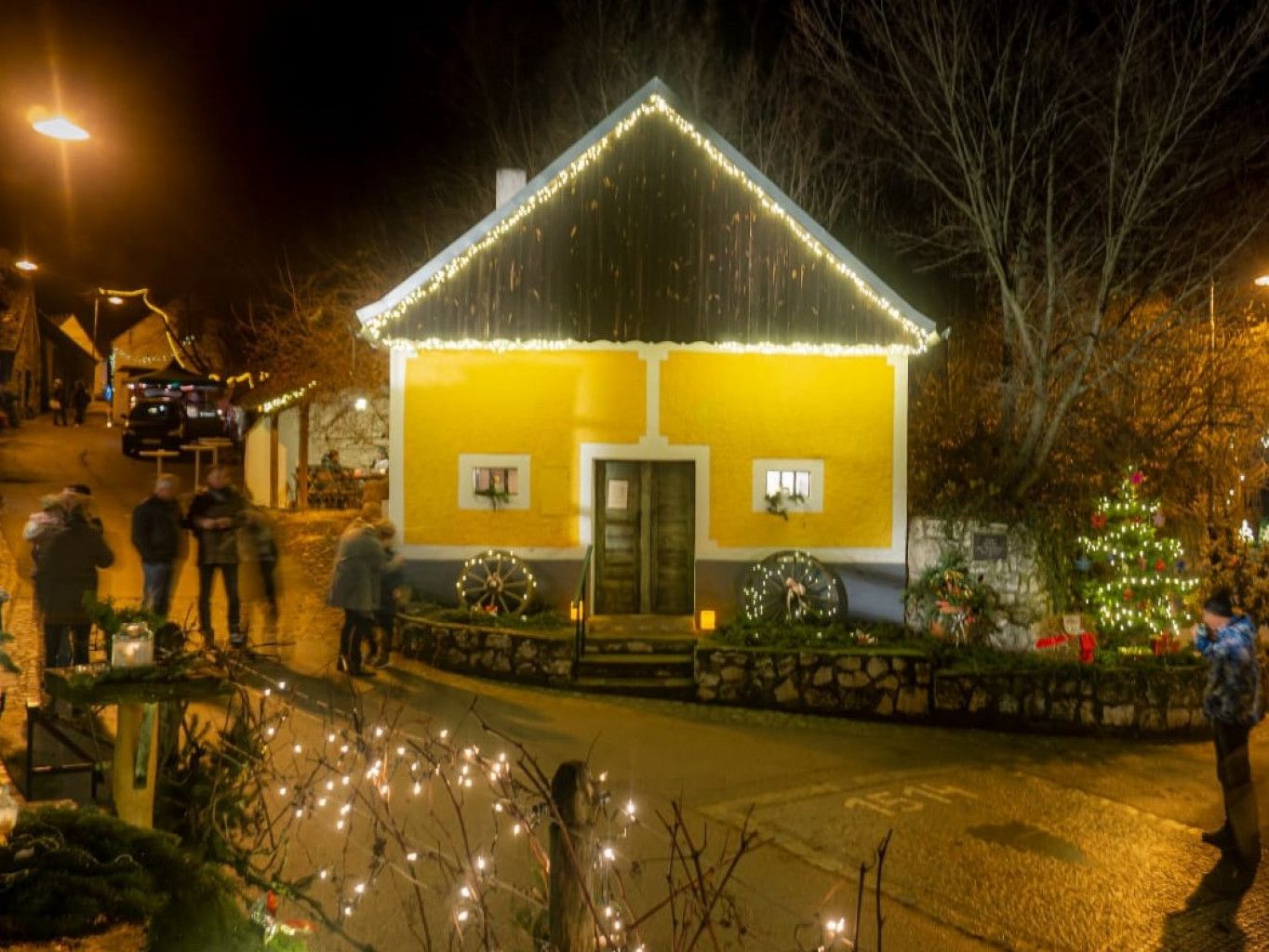 Adventzauber Kellergasse Franzbergen