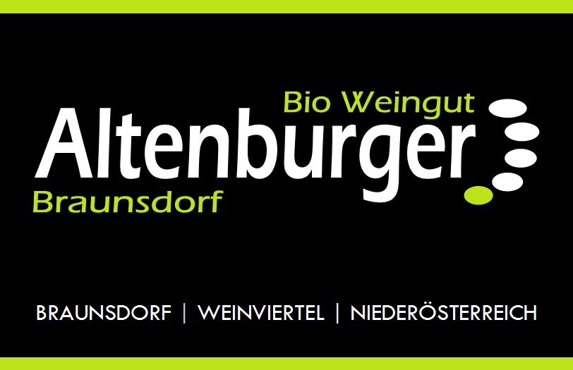 Logo des Bio Weinguts Altenburger aus Braunsdorf, Weinviertel, Niederösterreich.