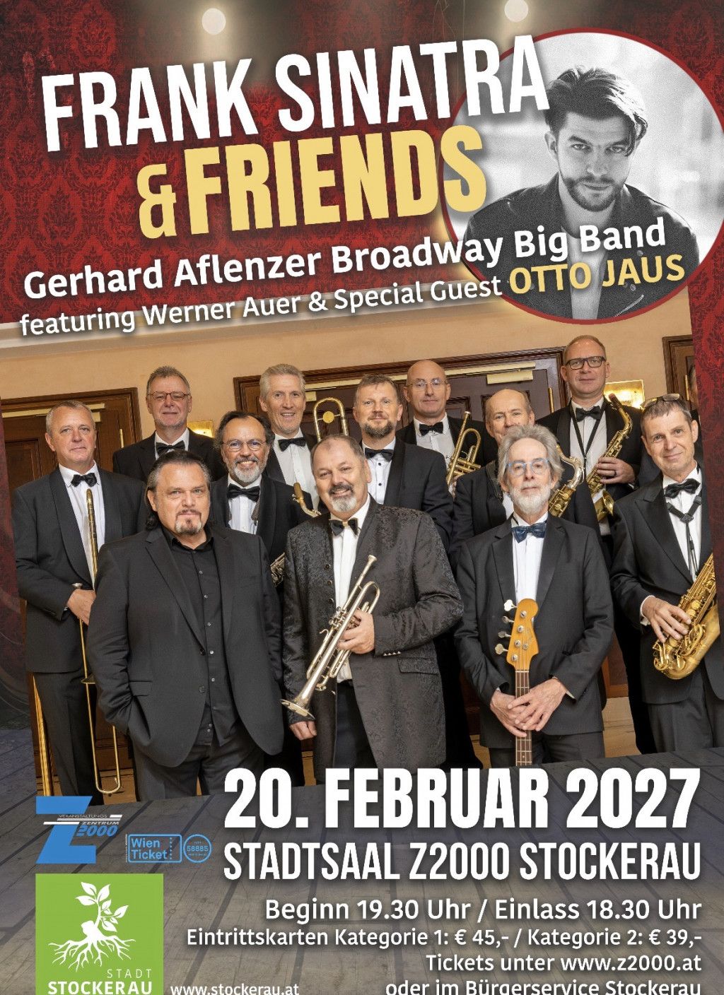 Frank Sinatra & Friends mit Werner Auer und Otto Jaus