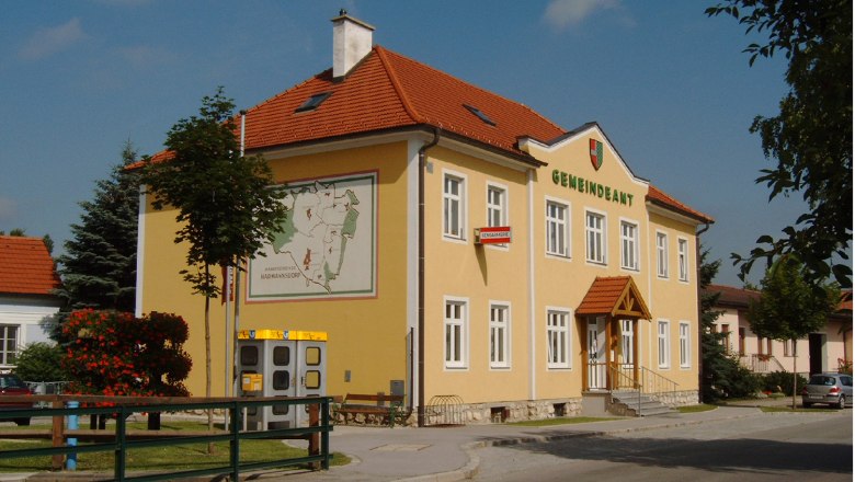 Gemeindeamt, © Gemeinde Harmannsdorf-Rückersdorf