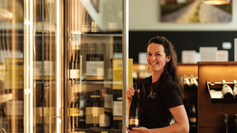 The vinotheque houses a variety of regional wines, &copy; Michael Reidinger